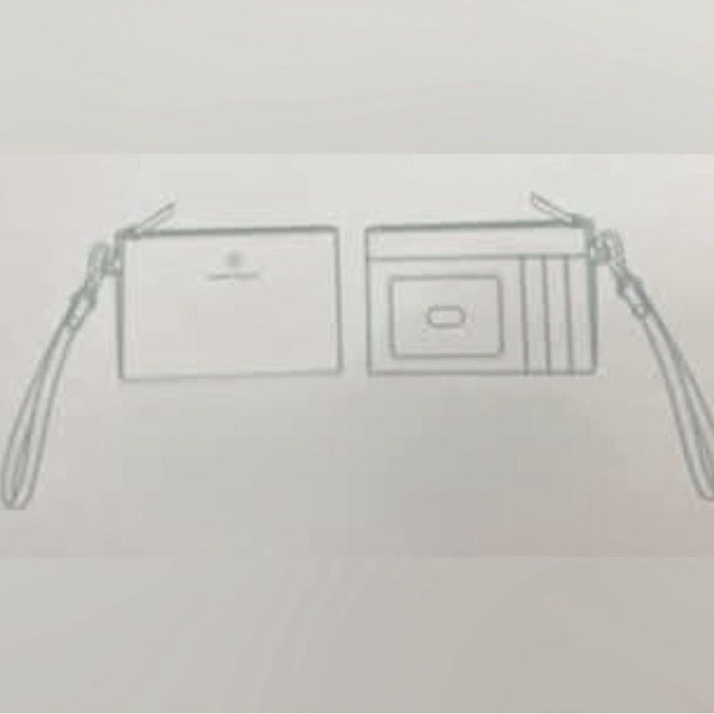 LAST ONE! Nanette Lepore Black Polka Dot Wristlet w/Gift Box - NIB - Picture 4 of 5